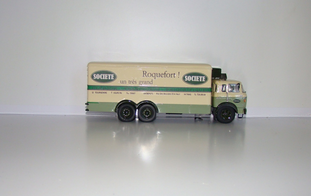 Berliet GPR12 Roquefort - les miniatures du faubourg